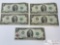 (5) 1976 Two Dollar Bills