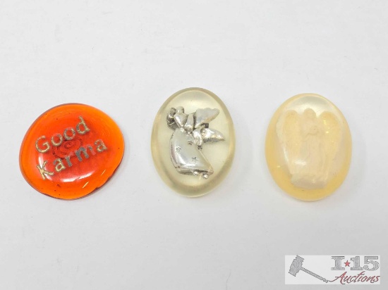 (3) Acrylic Stones