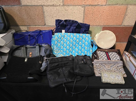 Purses, Picnic Bags, Make-up Bag, and Key Case