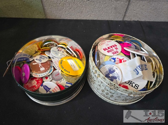 Button Pin Collection