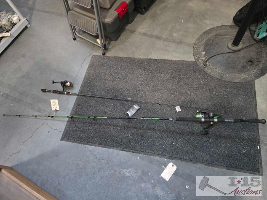 (2) Fishing Poles