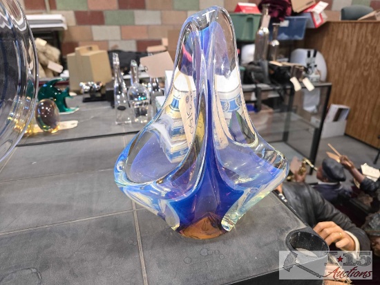 Charles Wright Opalescent Vase