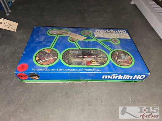 Marklin Ho Electric Train Set
