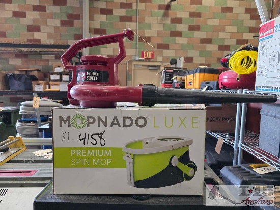 Mopnado Luxe and Toro Power Sweep