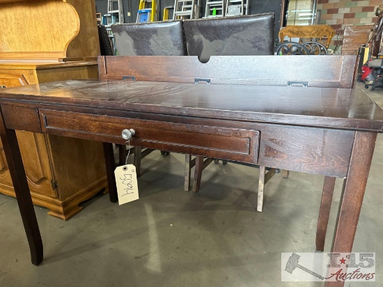 wood table