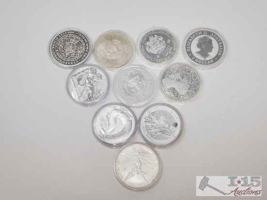 (10) Silver Coins