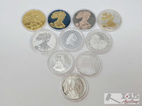 (10) Silver Coins