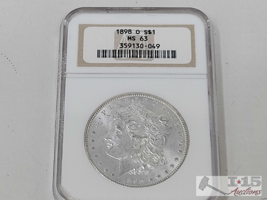 1898 Morgan Silver Dollar