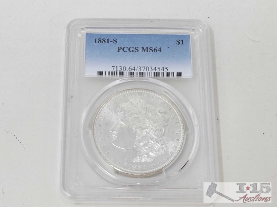 1881 Morgan Silver Dollar