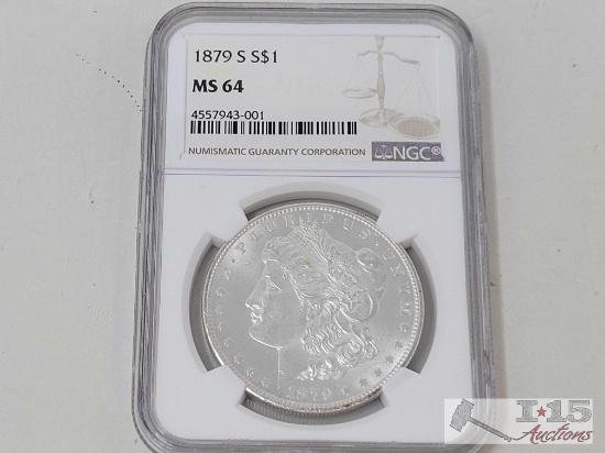 1879 Morgan Silver Dollar