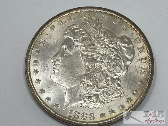 1883 Morgan Silver Dollar