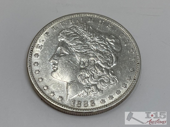 1888 Morgan Silver Dollar