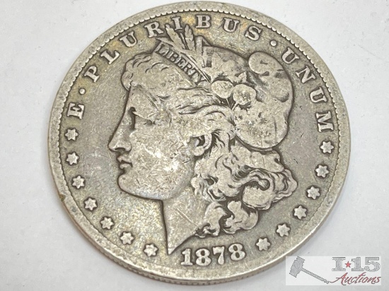 1878 Morgan Silver Dollar
