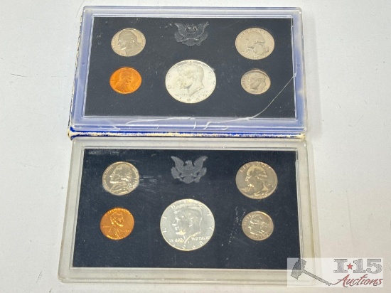 (2) 1968 & 1969 United States Proof Sets