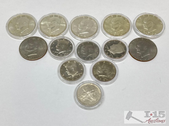 (13) Silver Coins