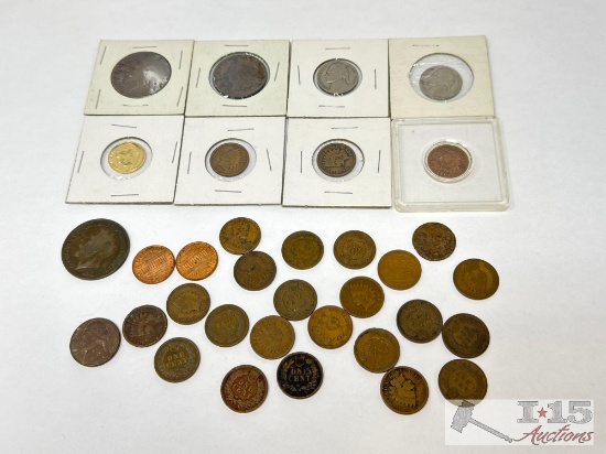 (34) U.S Coins