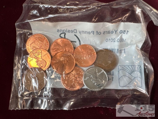 150 Years of Penny Designs