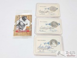 Franklin Mint Collectors Society Coin & Babe Ruth Card