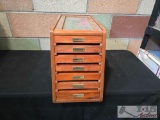 7 Drawer Collectors Cabinet