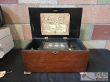 Antique Cylinder Music Box