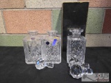 (3) Crystal Decanters