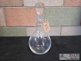 Baccarat Crystal Handled Decanter with Stopper