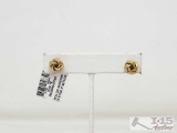 18k Love Knot Gold Earrings