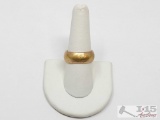 18k+14k Gold Ring, 13g
