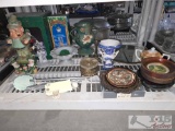 Decanter, Decorative Plates, Wind Chimes, Vases