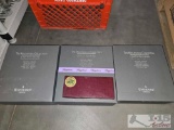 (3) The Millennium Collection Toasting Flute and Leeds Castle Drink Coasters