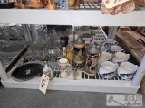 Glass, Steins, and Dishware