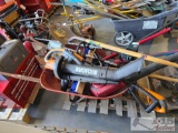 Wheel Barrel with Tools