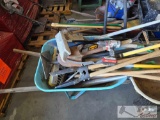 Wheel Barrel with Tools