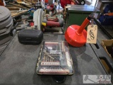 Socket, Drill bit set and snake