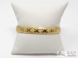 10k Gold Bracelet, 15.3g