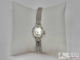 Vintage 10k Gold Filled & Rolled Gold Plated Baylor Diamond Watch