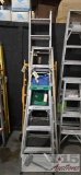 3 Ladders 1 Step Stool Scaffolding Platform