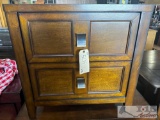 nightstand small dresser mirror bed set