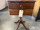 small nightstand with drawers and small box with 6 drawers
