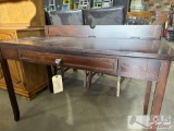 wood table