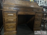 Vintage roll top desk