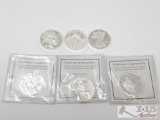 6 Silver Coins