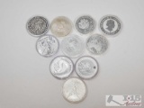(10) Silver Coins