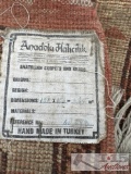 Handmade Rug with Pillow