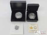(2) 2021 & 2022 Silver Coins