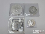 (4) Silver Coins