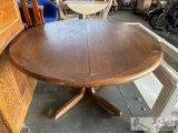 Wooden Table with 3 Leafs