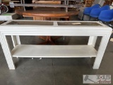 White Entry Table