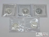 (5) Silver Coins