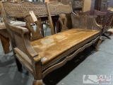 Vintage Wooden Bench